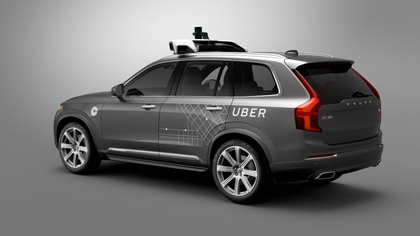 UBER selfdriving car