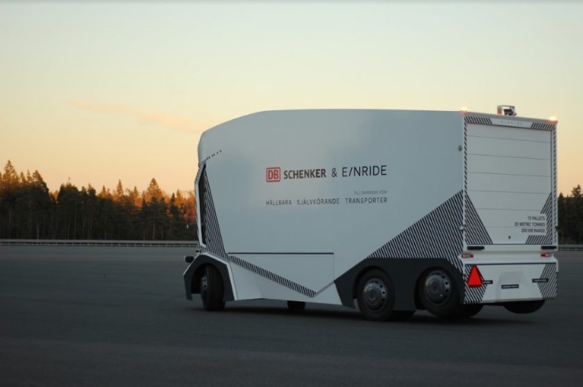 Ericsson Einride Telia self-driving truck