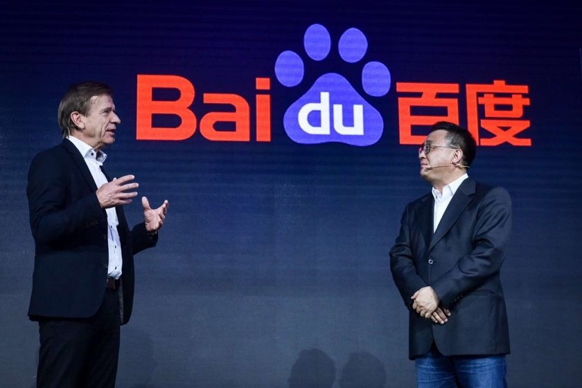 Baidu Volvo
