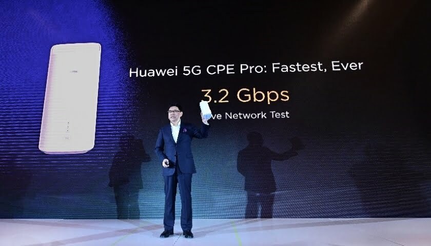 Huawei 5G CPE Pro launch