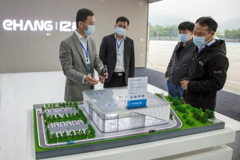 Ehang e-port terminal building