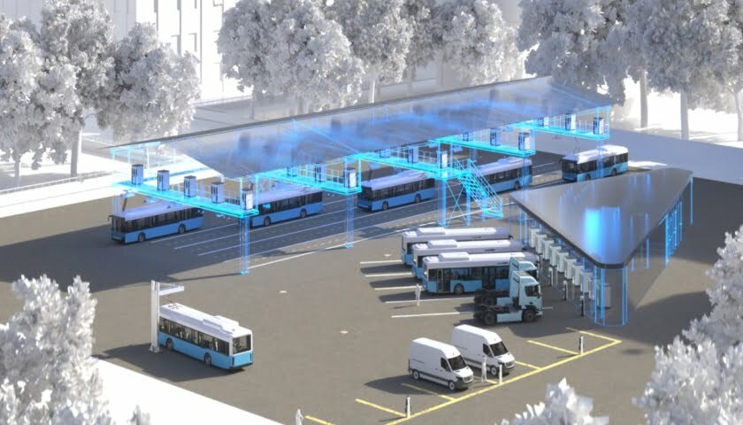 Leipzig electric buses