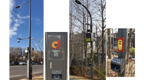 Seoul’s smart poles to charge EVs and drones