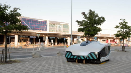 Autonomous street sweeper pilot moves to Helsinki Airport