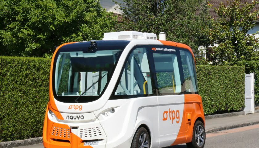 Avenue project Geneva autonomous vehicle
