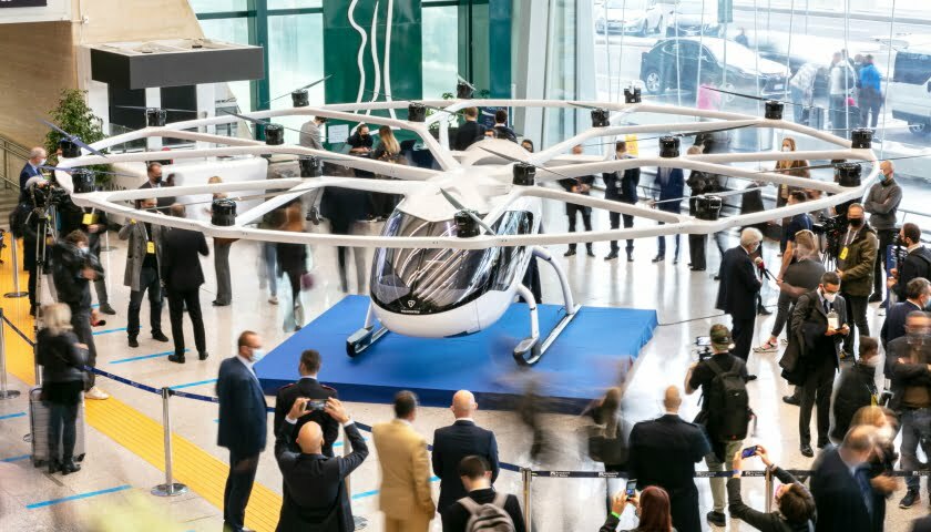 Atlantia and Aeroporti di Roma Volocopter