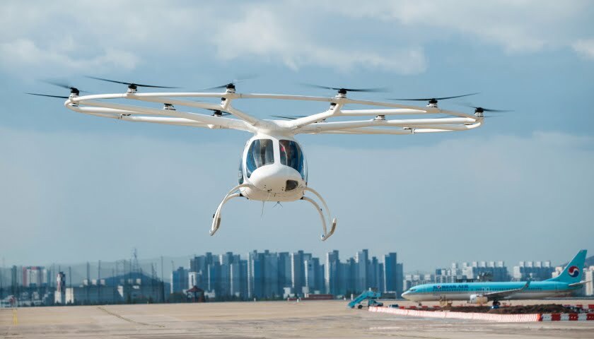 Volocopter Korea flight