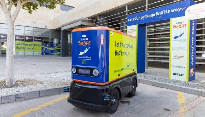 Teksbotics delivery