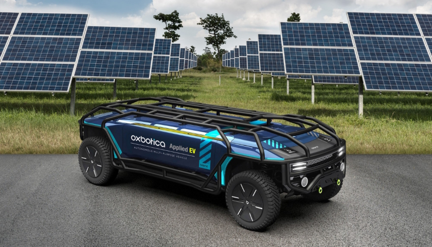 EV Blanc Robot Oxbotica