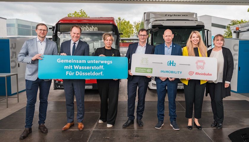 Düsseldorf opens hydrogen filling station