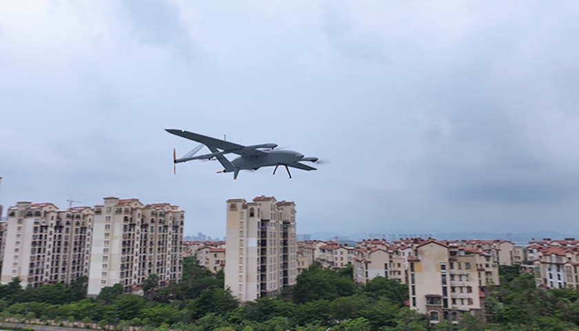 EHang UAV completes long-range intercity cargo flight